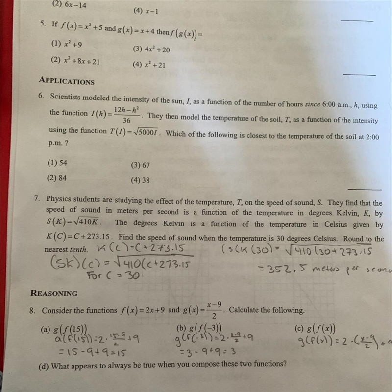 I need help with two multiple choice questions, algebra.questions number 5 and 6-example-1