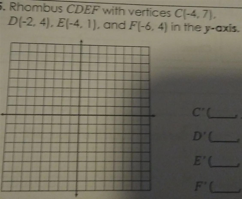 graph and label each figure and it's image under the given reflection. give the new-example-1