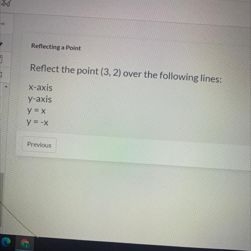 I need over y-axis, y = x, and y = -x-example-1