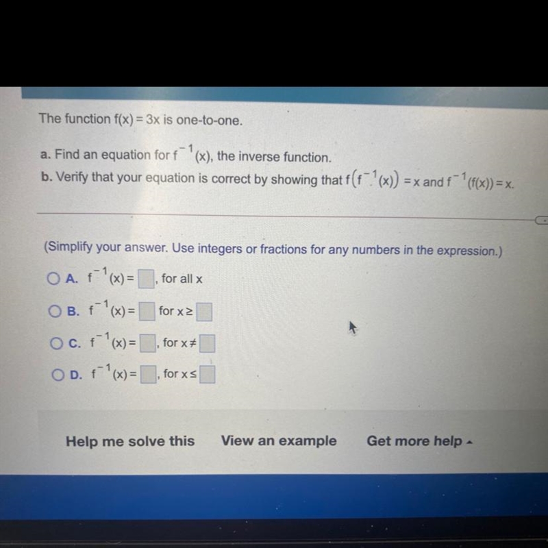 Find and solve A and B then verify if the equation is correct-example-1