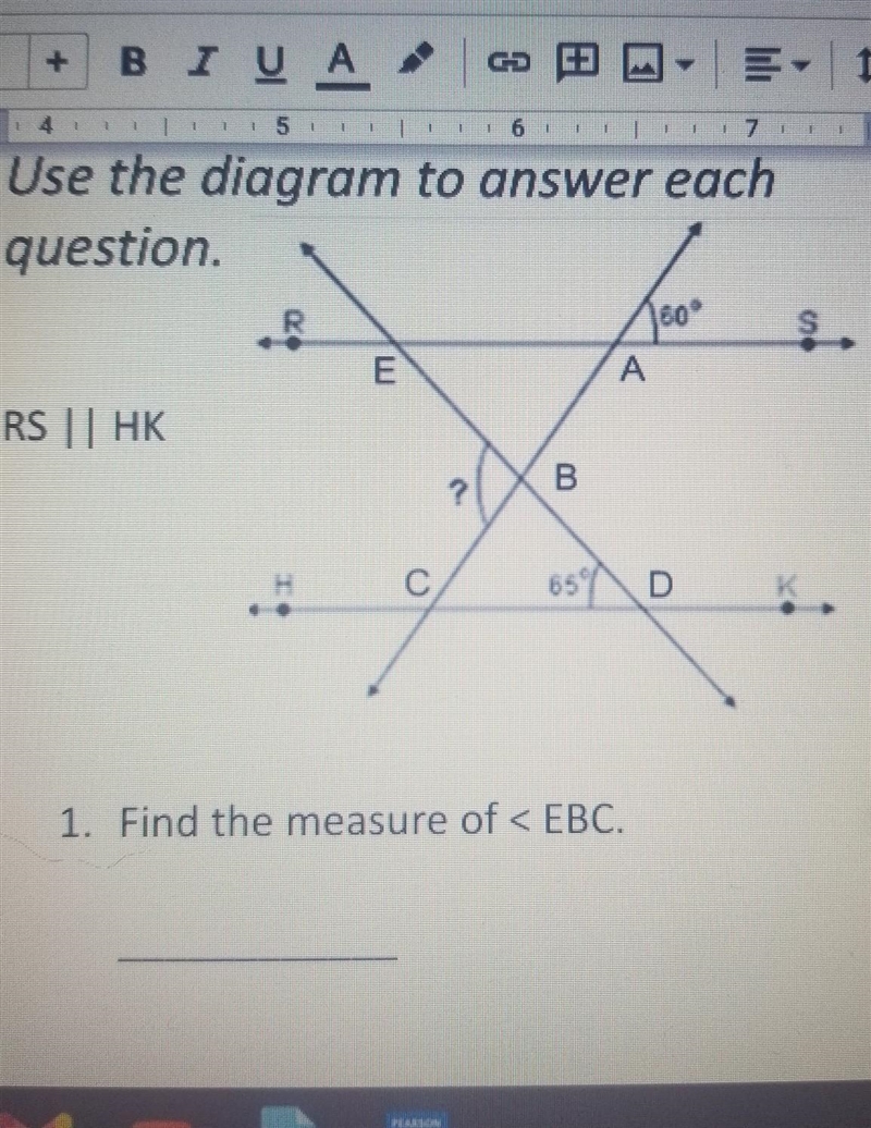 Find the measure of-example-1