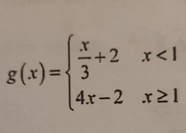 Determine the x intercepts of the piecewise function in the image that I sent.-example-1