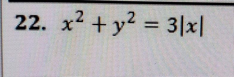 Analytically determine what type(s) of symmetry, if any, the graph of the equation-example-1