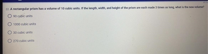 A rectangular prism has a volume of 10 cubic units-example-1