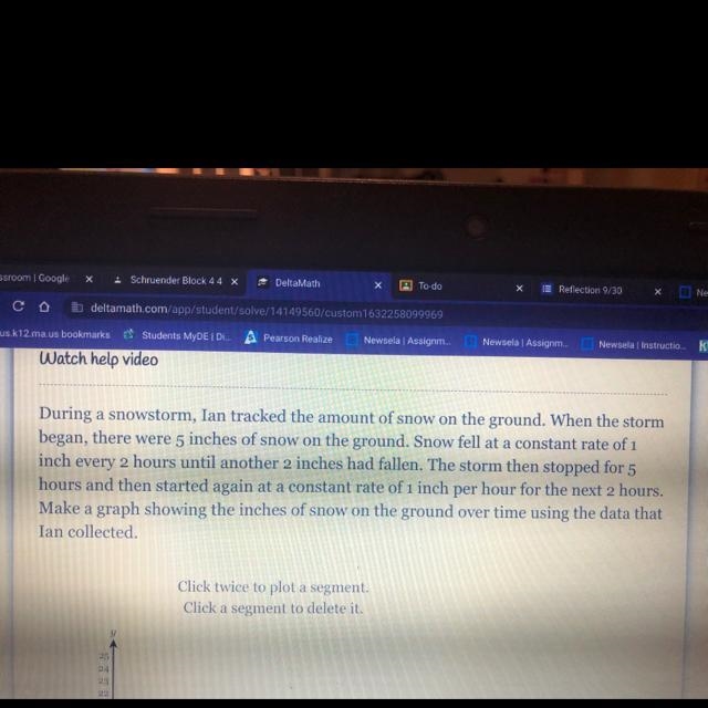 How do I solve this problem? I need to graph the segment-example-1