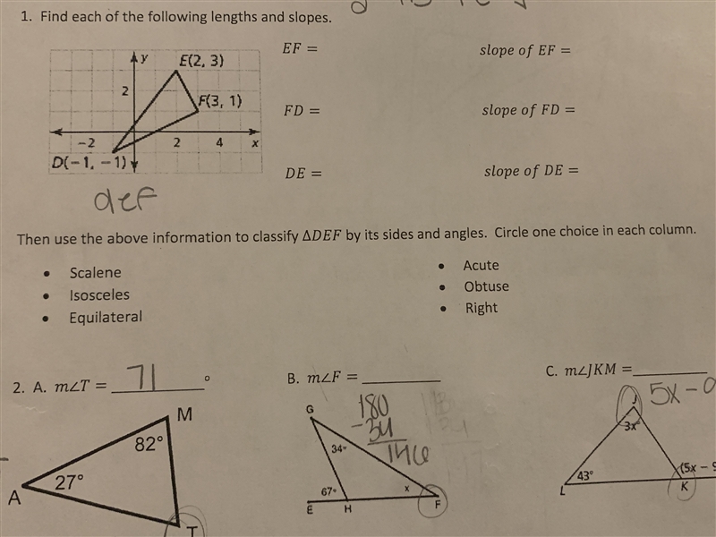 I’m doing my geometry homework and don’t remember the formula or way to solve the-example-1