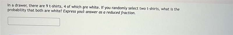 What formula do I use to get my answer? I’m getting 1/13, but my answer is incorrect-example-1