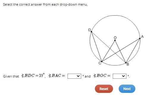 Answer options to both feel in the blanks are 19.5 and 29 and 58-example-1