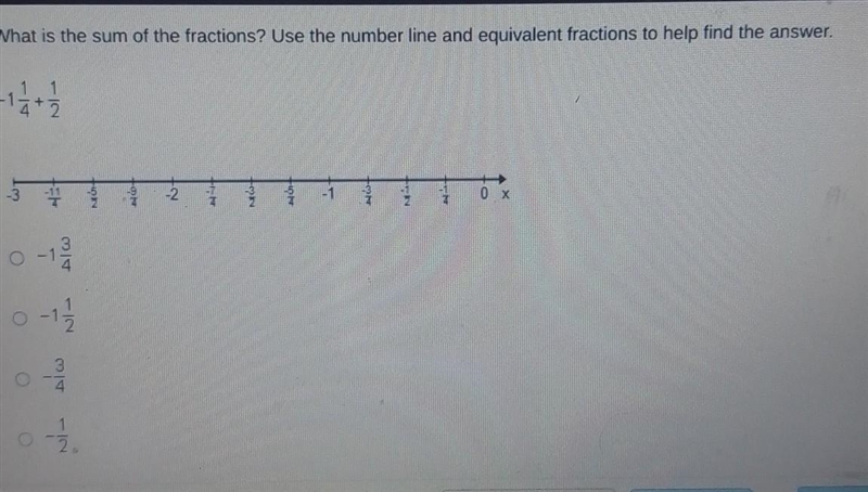 What is the sum of the fractions?​-example-1