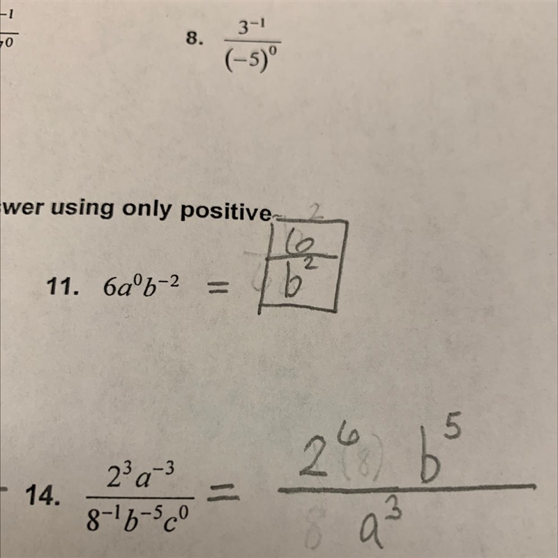 Simply the expression. Write your answer using only positive exponents. I need help-example-1