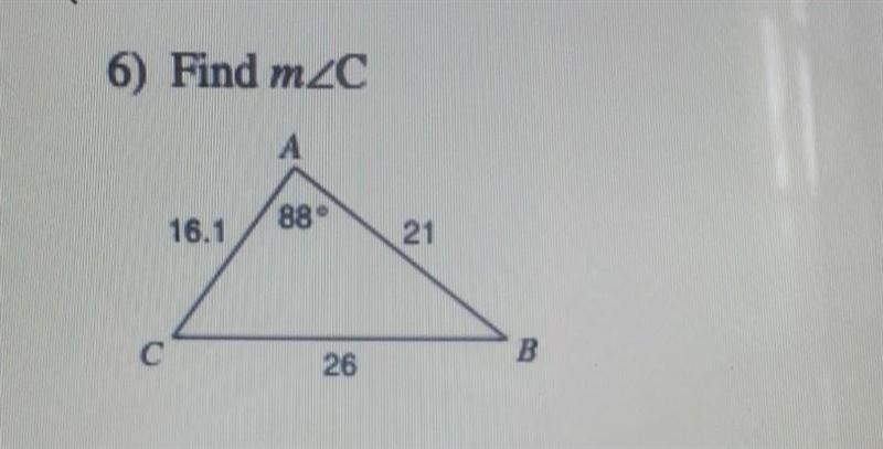 ROUND YOUR ANSWER TO THE NEAREST TENTH.a) 38.2b) 53.8c) 37.9d) 55.1-example-1