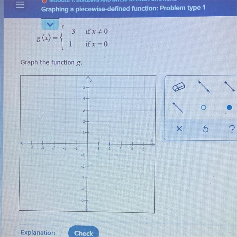 Suppose that the function g is defined, for all real numbers, as follows. g(x)= -3&amp-example-1