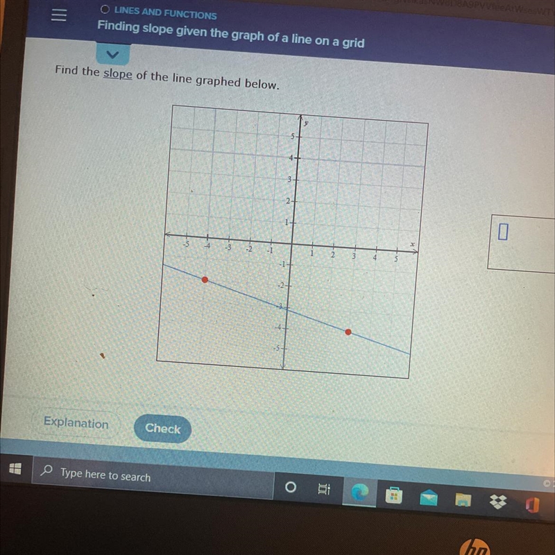 When you have a figure like this how you find the slope-example-1