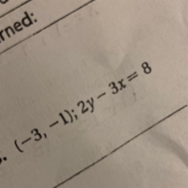 Write an equation in slope-intercept form of a line passingthrough the given point-example-1