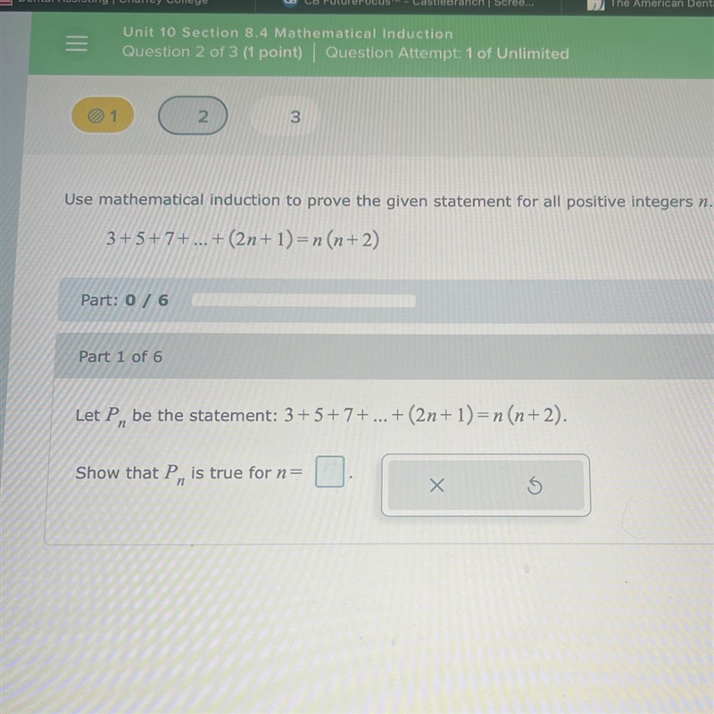 Please help me. Use mathematical induction to prove the given statement for all positive-example-1