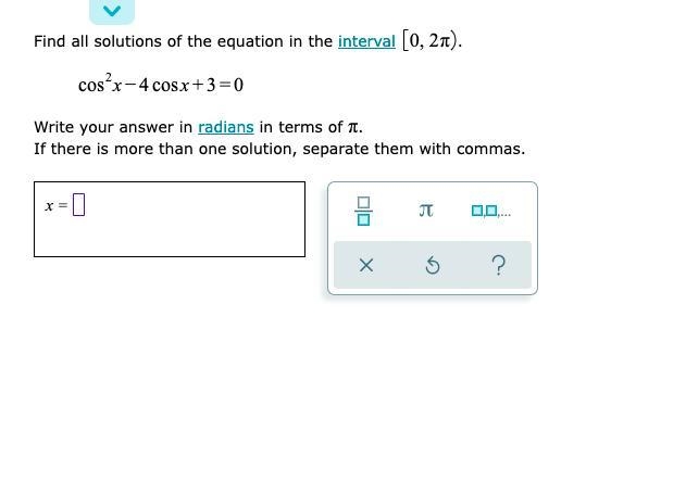 Finding solutions in an interval for a trigonometric equation with a squared function-example-1