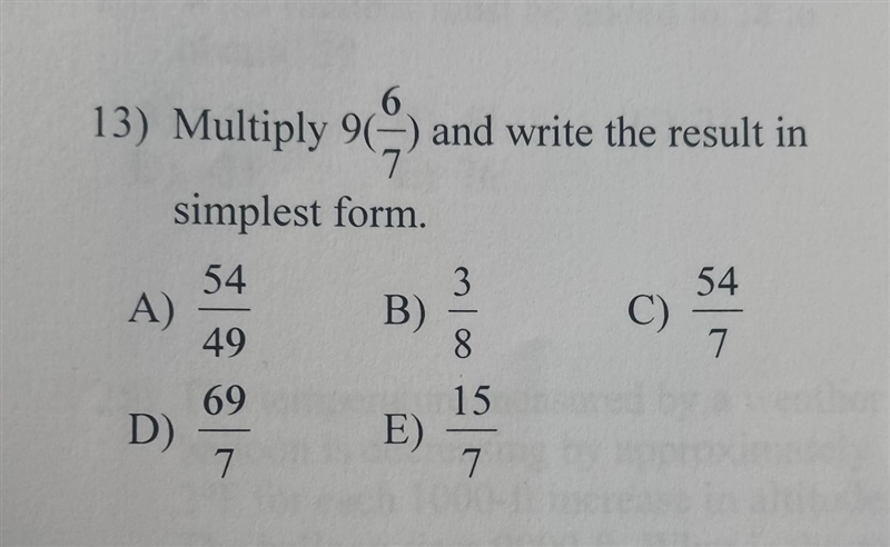 Multiply 9(6/7) and write the result I. simplest form? please show me the step ​-example-1