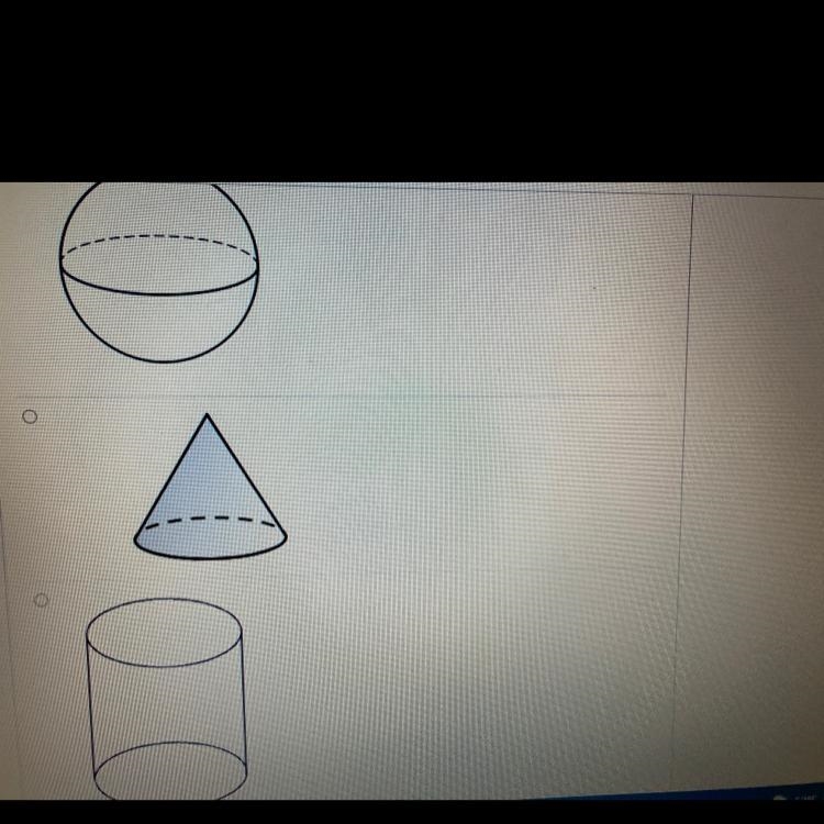 Choose the shape that matches the definition a three dimensional shape with a circular-example-1