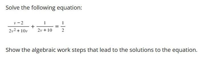 Please Show the algebraic work steps thank you-example-1