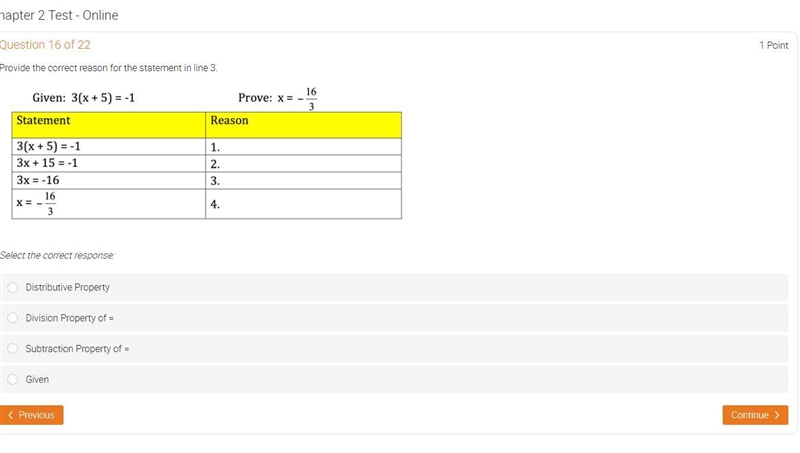 Provide the correct reason for the statement in line 3. (please help)-example-1