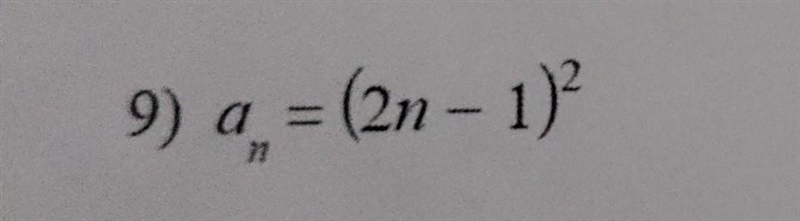 Find the first four terms in each sequence​-example-1