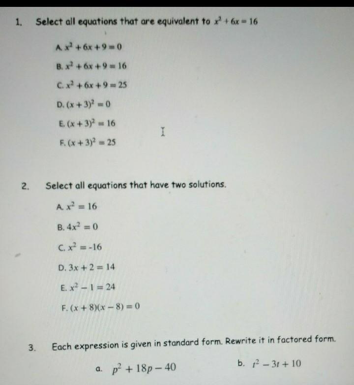 1. select all equations 2. select all equations 3.select all equations-example-1