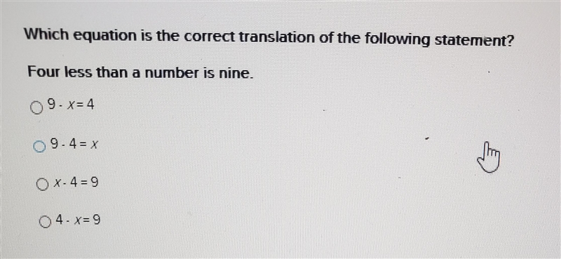 Which e q u a t i o n s the correct-example-1