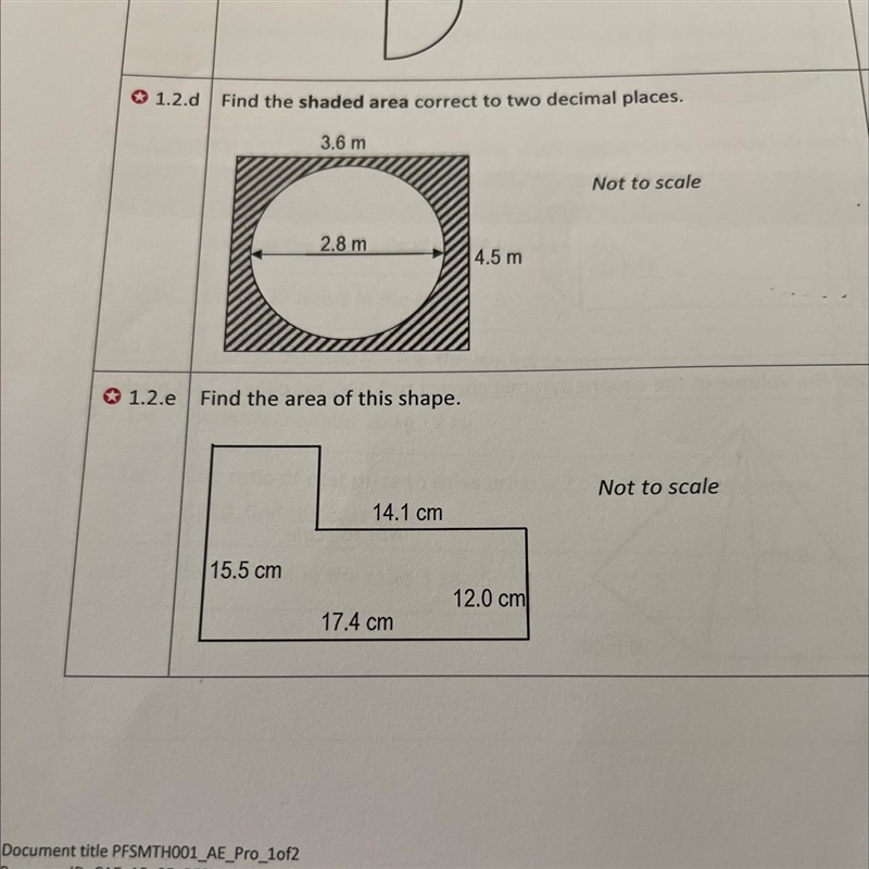 E Find the area of this shape. Not to scale 14.1 cm 15.5 cm 12.0 cm 17.4 cm-example-1