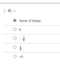 Lesson: Integers (Part 2) | - 6 | =-example-1