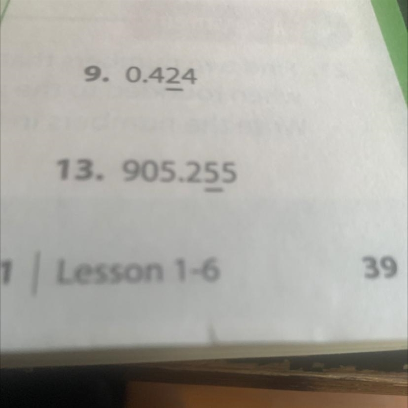 I need help on 13 pls help Round each number to the place of the underlined digit-example-1