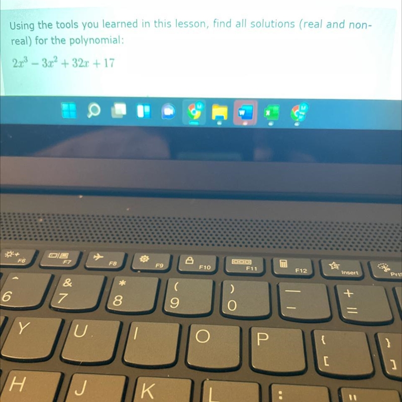 Using the tools you learned this lesson (Polynomial Remainder Therom) find the solutions-example-1