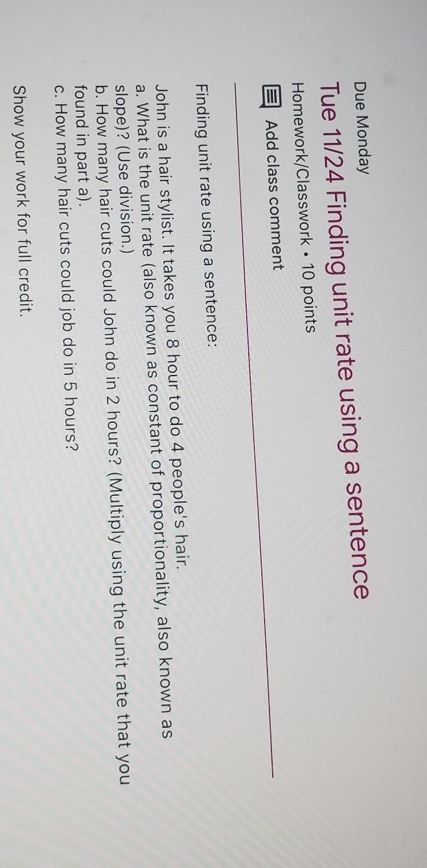 Need some help! I dont understand why the teacher is asking me to use division. Just-example-1