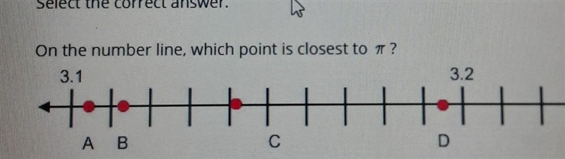 On the number line, which point is closer to x-example-1