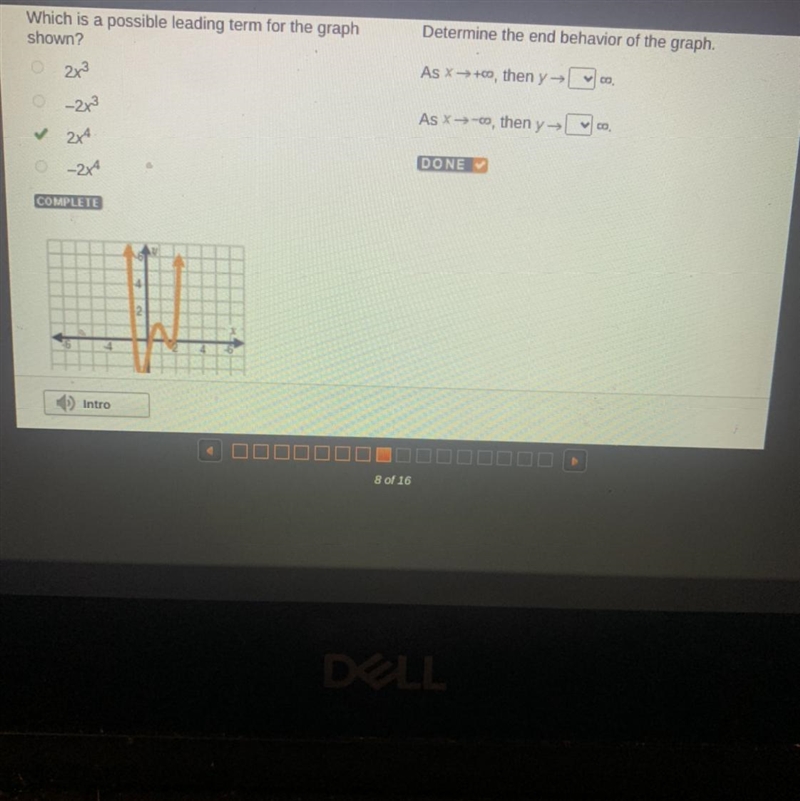 They both have the same set of answers ignore the top left question the choices are-example-1