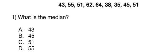 URGENT! I need this quickly please, what is the median? Thank you so much-example-1