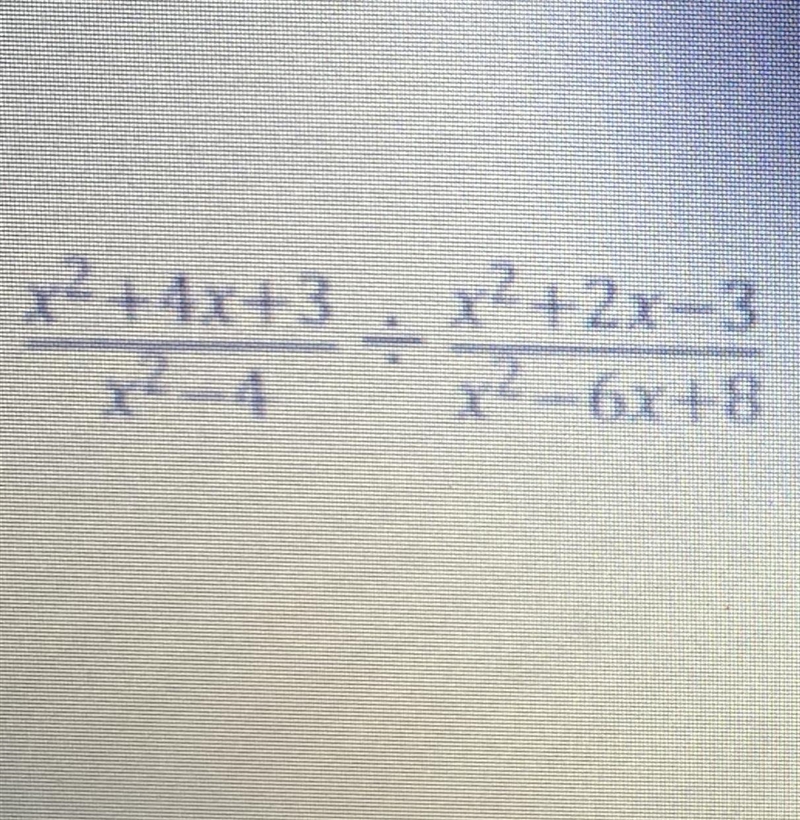 I need help on this equationTo simplify each and state the excluded value.-example-1