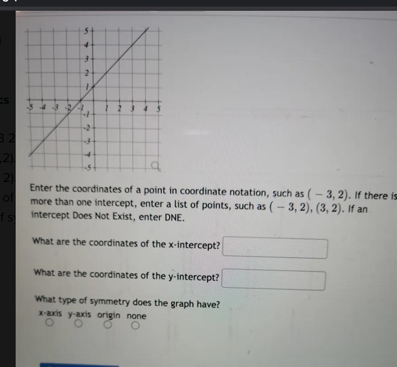 4 3 2 1 -5 4 3 2 3 4 Enter the coordinates of a point in coordinate notation, such-example-1