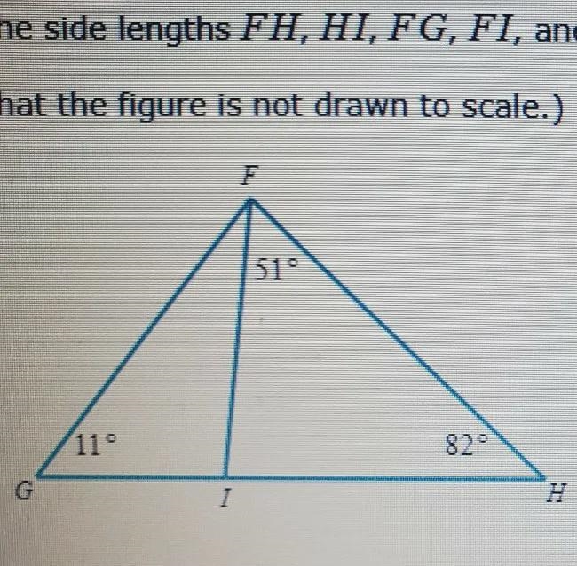 Can you help me solve this problem?Order the side lengths FH, HI, FG, FI, and IG from-example-1