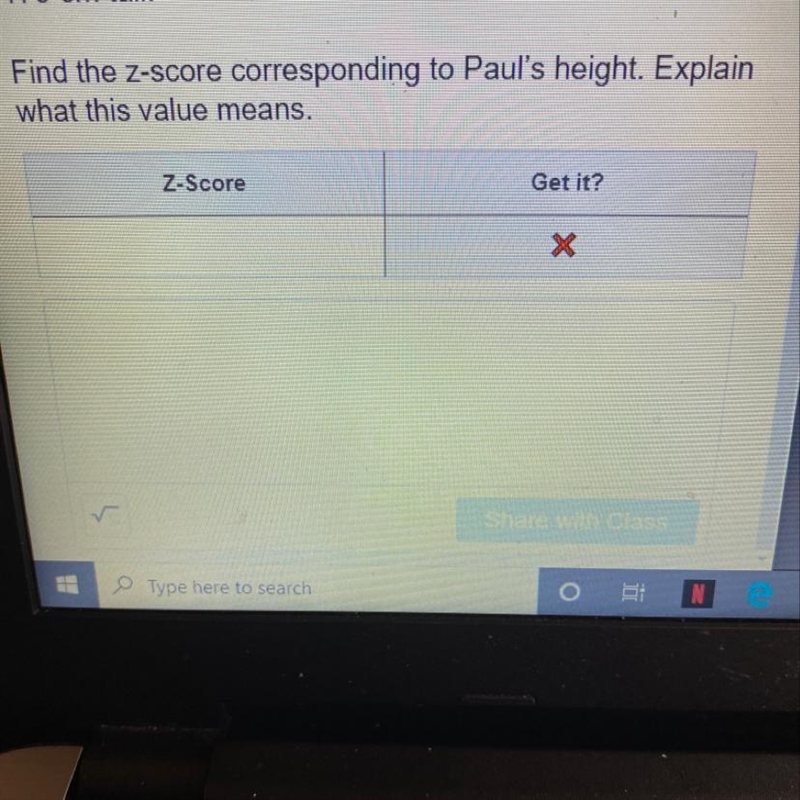 Az-scores are a conversion of individual scores into astandard form. The conversion-example-1