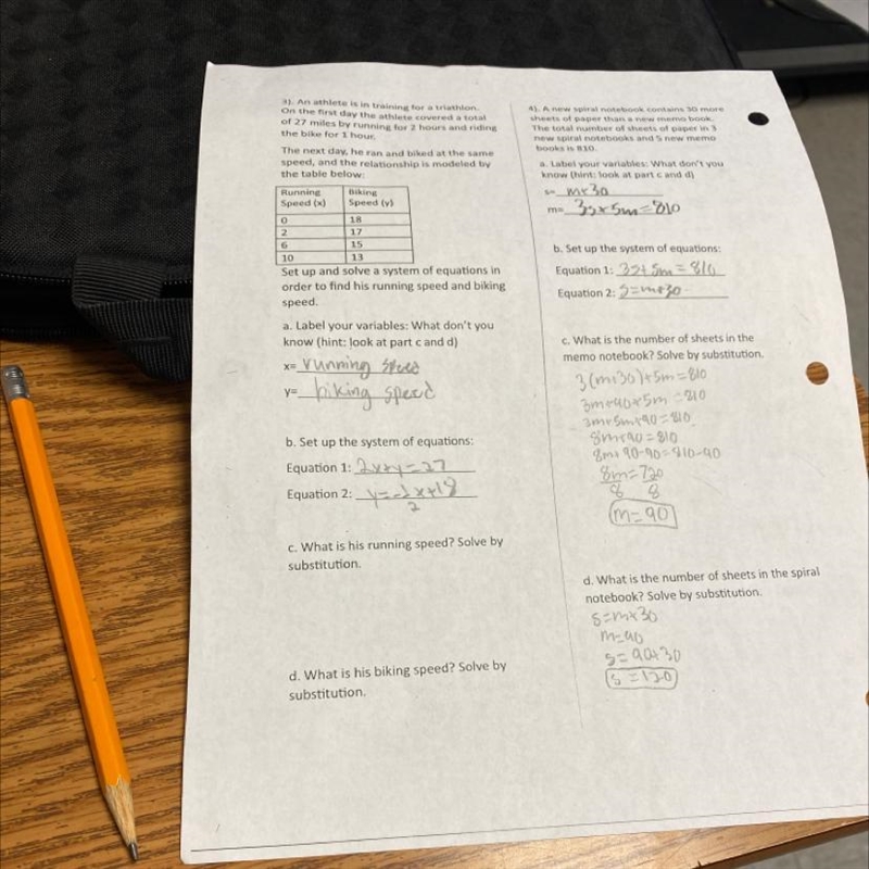 Please help me solve C. And D. On my algebra homework question 3-example-1