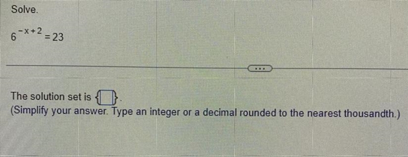 Solve the problem down below Round the answer to the nearest thousandth-example-1