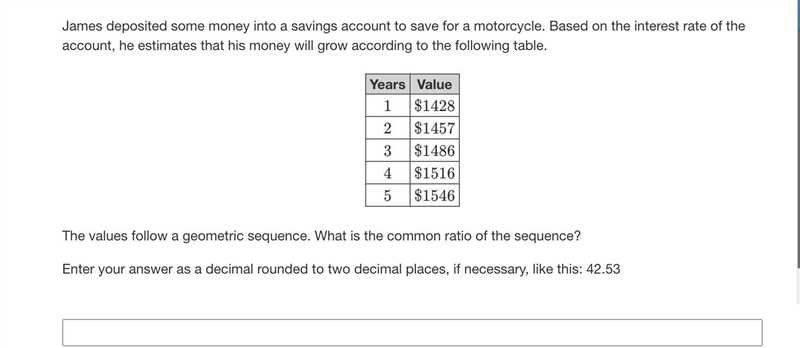 Checkpoint 062 of 92 of 9 QuestionsQuestionJames deposited some money into a savings-example-1