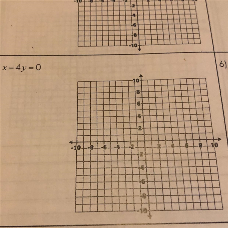 Graph each equation using the intercepts. Re-write in standard form first if necessary-example-1