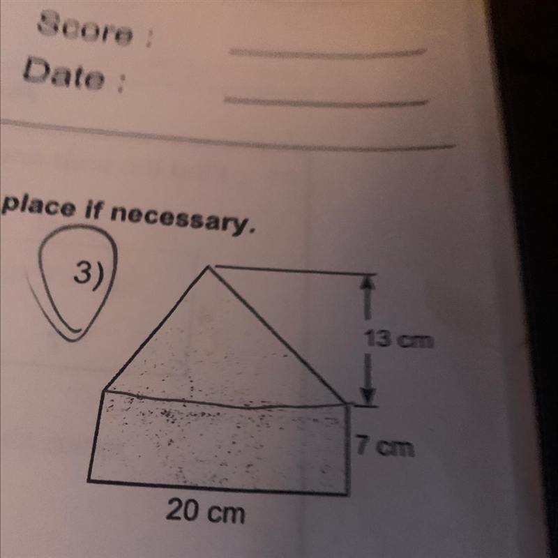 20 cm 13 cm 7 cm what is the area of the shape?-example-1