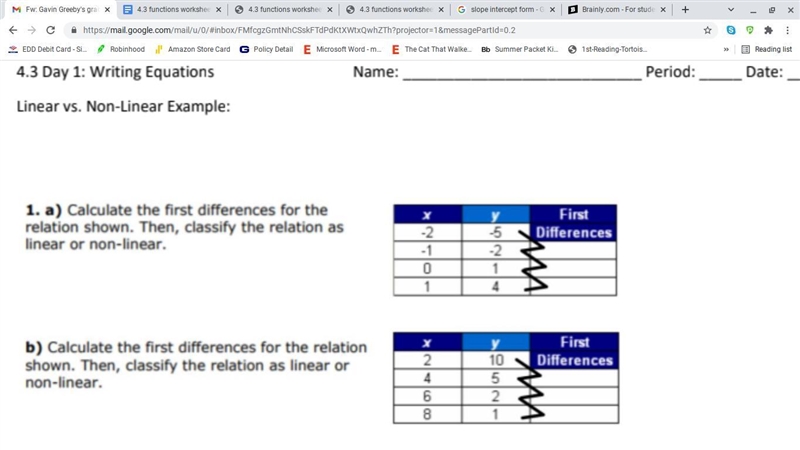 Hello, I could use assistance with the attached problems. Thank you.-example-1