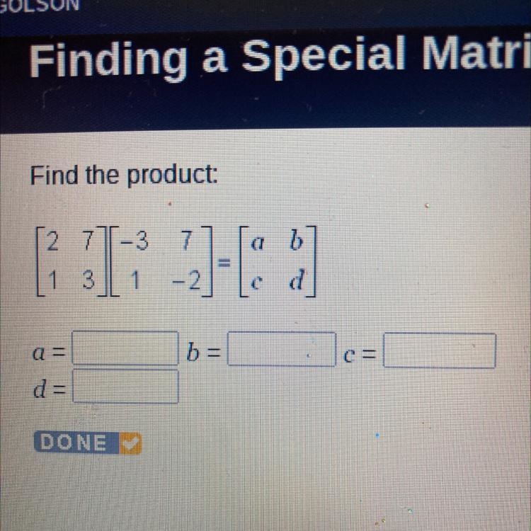 Od 2 ( 2 7 1-3 1 3 1-2 6:1-6 b = d = IDONE-example-1