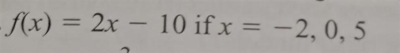 Evaluate the function for the given values. Express answer in function notation.-example-1