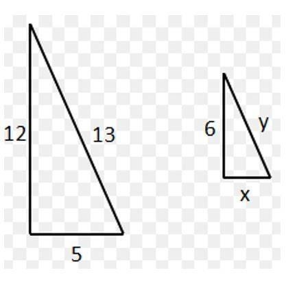 Help quick please!! The triangles are similar. Solve for X a) 2.5 b) 4.5 c) 5.5 d-example-1