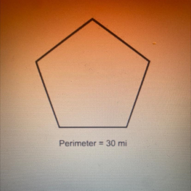 What is the area of the figure? Show your work to find the side of the length, apothem-example-1