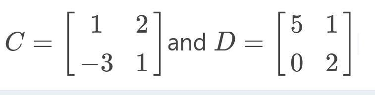 Find 4C – 3D. gradpoint help algebra 2-example-1